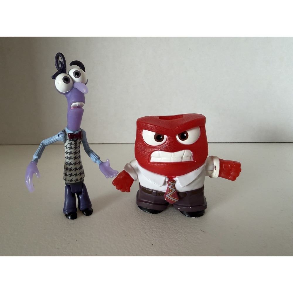 Disney‎ Pixar Inside Out Fear Figure Tomy 4"